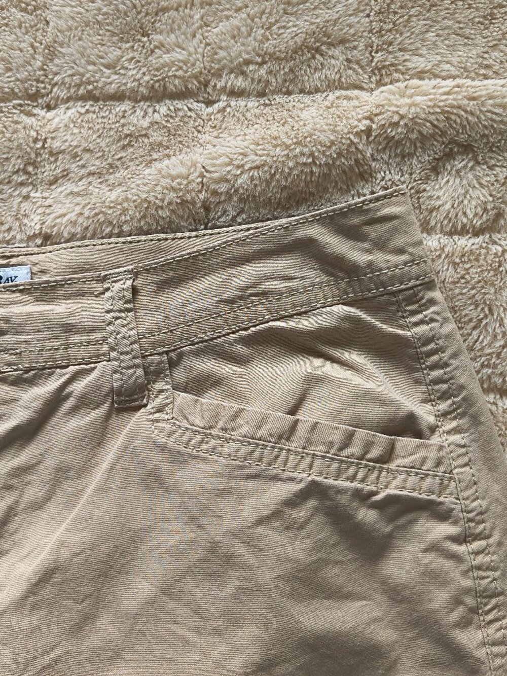 St. John's Bay Tan Khaki Skort